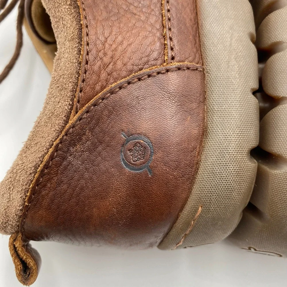 Born 11.5 M Leather Brown Lace Up Casual Comfortable‎ Oxford Shoes Men's